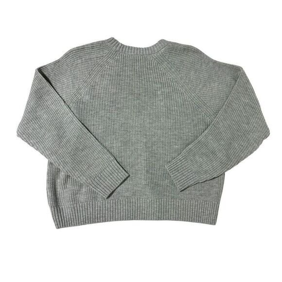 French Connection Women's Embellished Grey Sweater Size Large - Picture 15 of 15